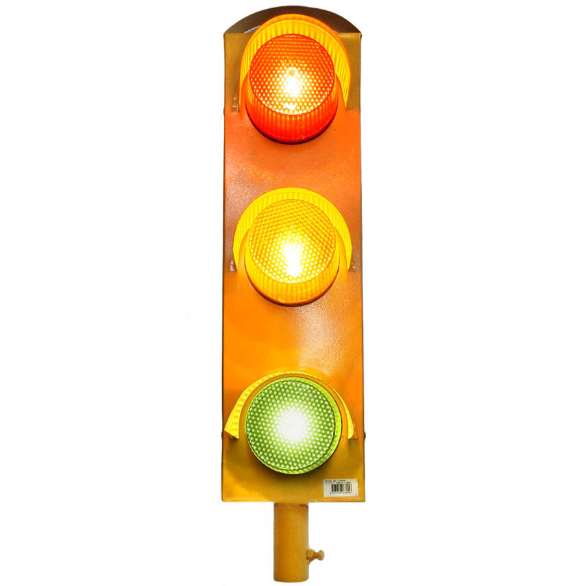 Ø100 ÜÇLÜ MULTİ LED TRAFİK LAMBA MS 8027.1.3.2.12-24VAC/DC - 1