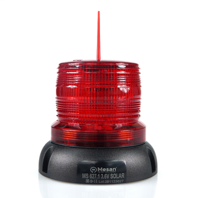 Ø110 SOLAR LED MULTİFONKSİYON İKAZ LAMBA KUŞ SAVARLI MS 627.1 3.6V SOLAR - 1