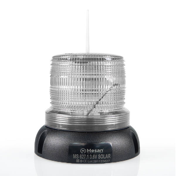 Ø110 SOLAR LED MULTİFONKSİYON İKAZ LAMBA KUŞ SAVARLI MS 627.4 3.6V SOLAR - 1