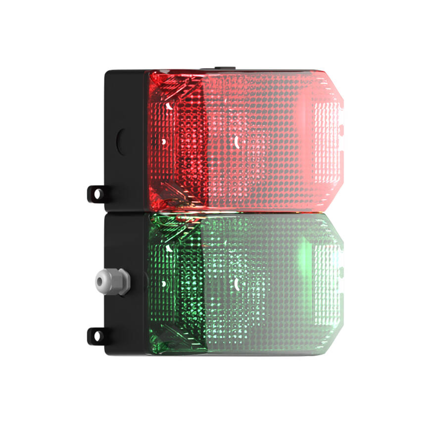 2 KAT KÜP LED MULTİFONKSİYON İKAZ LAMBA MS 218.1.2.12-24VAC/DC - 1