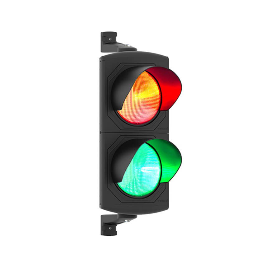 Ø200 İKİLİ POWER LED TRAFİK LAMBA MS 8035.1.2.110-220VAC - 1
