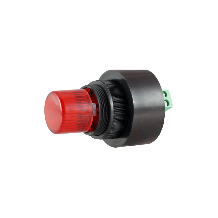 Ø28 PANO MONTAJ LED BUZZER KESİK SES KLEMENS MS 1211.220VAC/DC - 1
