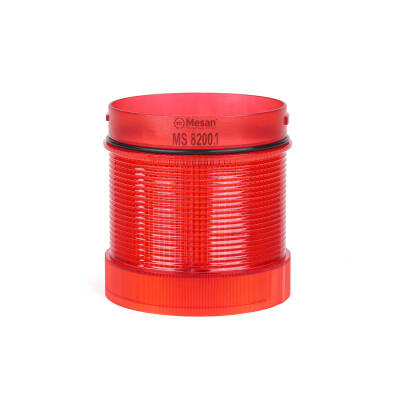 Ø66 MODÜL LED KIRMIZI SABİT/FLAŞ IŞIKLI KOLON MS 8200.1 - 1