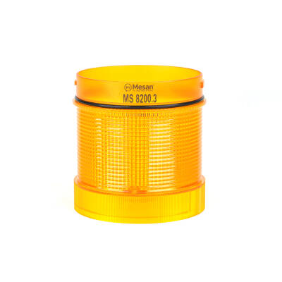 Ø66 MODÜL LED TURUNCU SABİT/FLAŞ IŞIKLI KOLON MS 8200.3 - 1