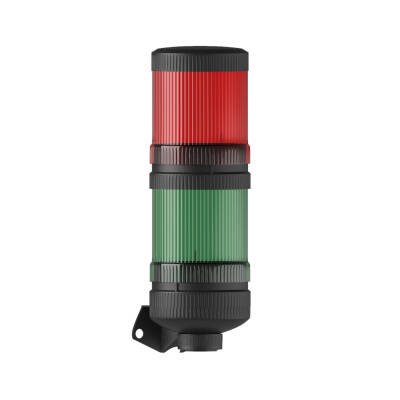 Ø70 2 KAT IŞIKLI KOLON MULTİ LED BUZZER DUVAR MONTAJ MS 4035.1.2.12-24VAC/DC - 1