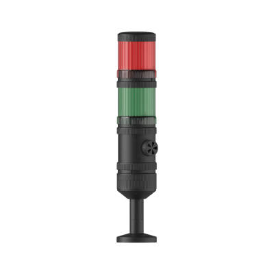 Ø70 2 KAT IŞIKLI KOLON MULTİ LED BUZZER TÜP MONTAJ MS 454.1.2.12-24VAC/DC - 1