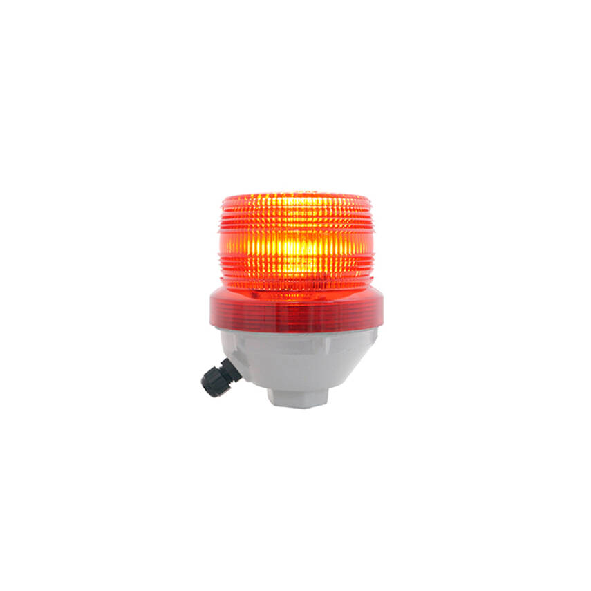 Ø90 ENDÜSTRİYEL İKAZ LAMBA G 3/4 BORU MONTAJ MS 1345.1.12-24VAC/DC - 1