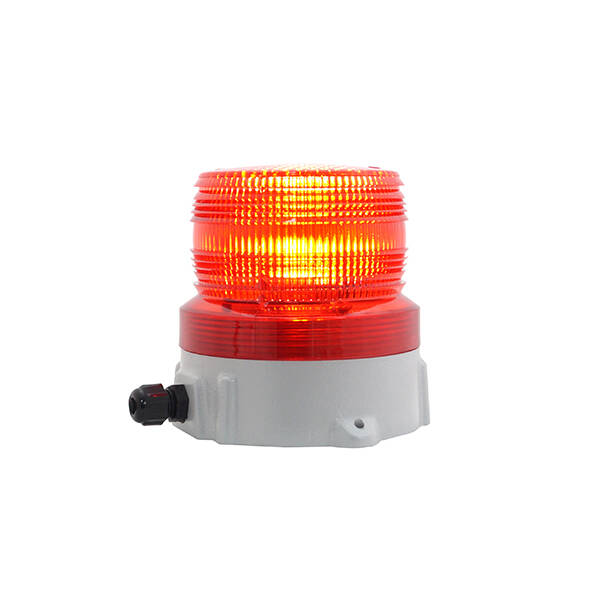 Ø90 ENDÜSTRİYEL İKAZ LAMBA TABAN MONTAJ MS 1340.1.12-60VAC/DC - 1