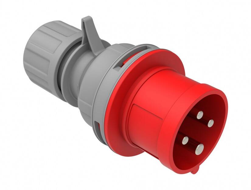 Bemis BC1-1504-2011 CEE Norm 4x16A Düz Fiş - 1