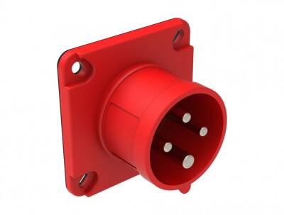 Bemis BC1-1504-2114 CEE Norm 4x16A Makine Fişi - 1