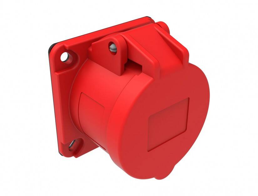 Bemis BC1-1504-2413 CEE Norm 4x16A Makine Priz - 1