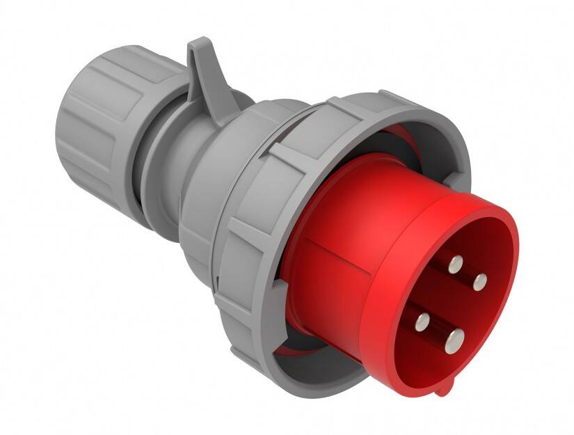 Bemis BC1-1504-7011 CEE Norm 4x16A Düz Fiş - 1