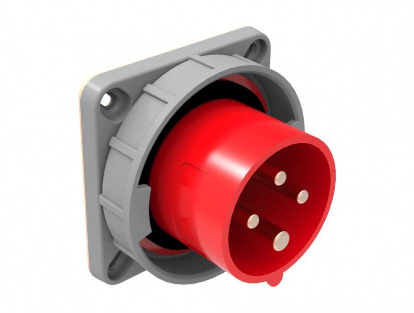 Bemis BC1-1504-7114 CEE Norm 4x16A Makine Fiş - 1