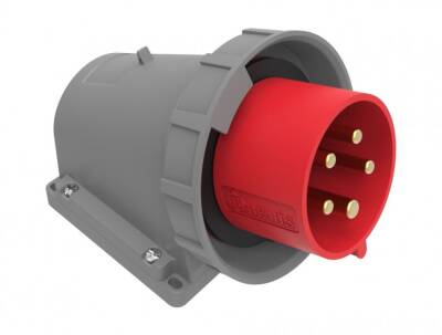 Bemis BC1-1505-7236 CEE Norm 5x16A 90 Derece Eğik Duvar Fiş - 1