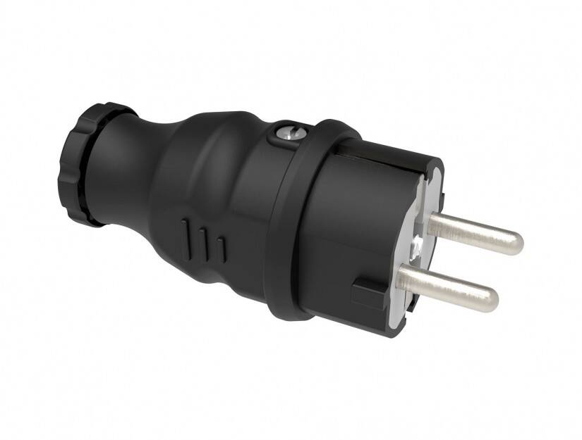 Bemis BK1-1402-2011 1/16A Kauçuk Düz Fiş - 1