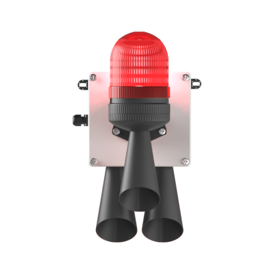 LED MULTİFONKSİYON 3X 43 SES SİREN MS 5806.1.12-24VAC/DC - 1