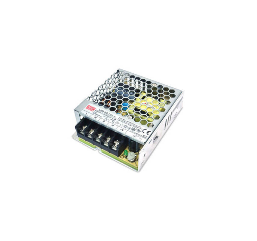 Mean Well LRS-035-12 35w 12V DC DIN Ray Montaj - 1