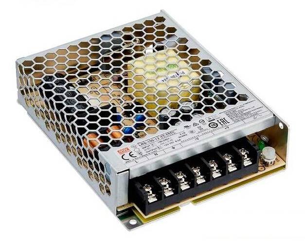Mean Well LRS-100-12 100w 12V DC DIN Ray Montaj - 1