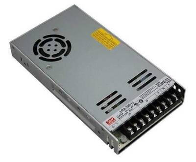Mean Well LRS-350-12KO 350w 12V DC DIN Ray Montaj - 1