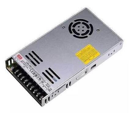 Mean Well LRS-350-24KO 350w 24V DC DIN Ray Montaj - 1