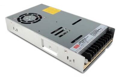 Mean Well LRS-450-24 450w 24V DC DIN Ray Montaj - 1
