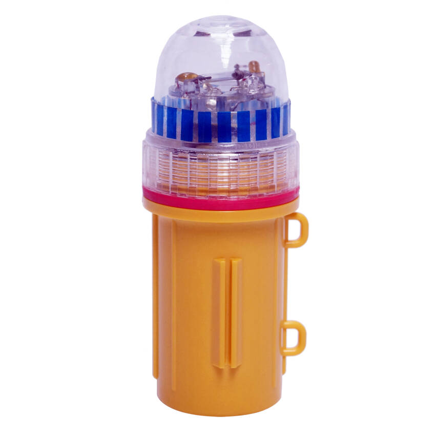 MİNİ DEPREM İKAZ LED XENON ÇAKAR PİLLİ İKAZ CİHAZI MS 1353 - 1